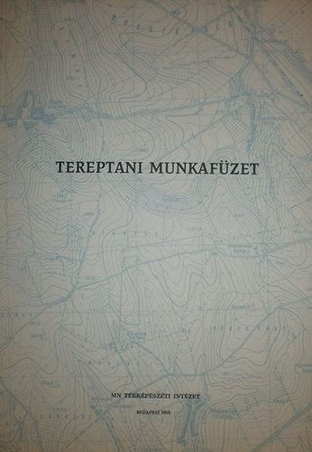 Riczel Zoltn - Szegleth Jen (szerk.) - Tereptani munkafzet I.