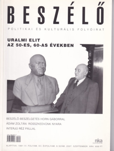 Mink Andrs - Beszl - Politikai s kulturlis folyirat - 2007. szeptember
