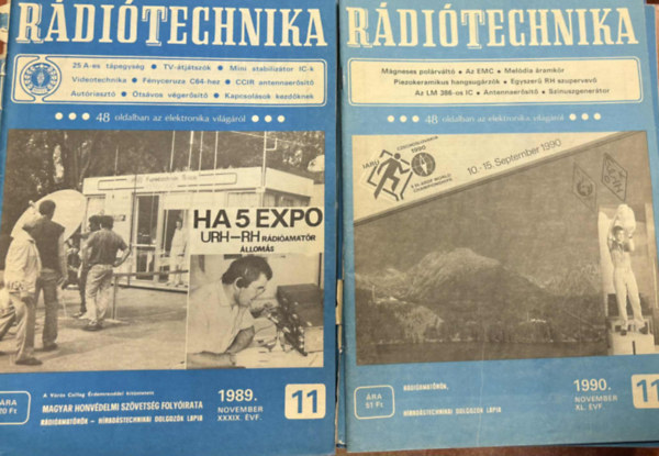 R�di�technika 1982-2017. (teljes �vfolyamok sz�monk�nt)