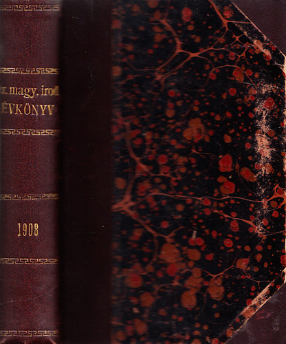 Bánóczi József (szerk.) - Izraelita Magyar Irodalmi Társulat (IMIT) évkönyv 1908.