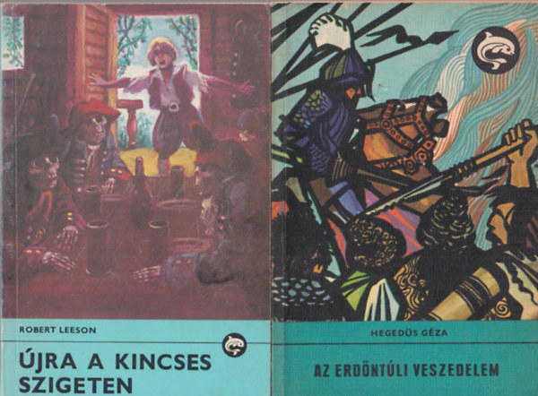 Rth-Vgh Istvn, Grigorij Fedoszejev, Rudolf Daumann, Robert Leeson, Hegeds Gza - 5 db delfin knyv: Az erdntli veszedelem + jra a kincses szigeten + Srknyok nyomban + A medve-szurdok + A fra tka
