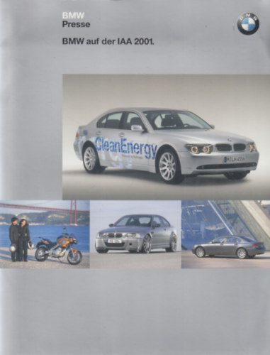 BMW Presse auf der IAA 2001
