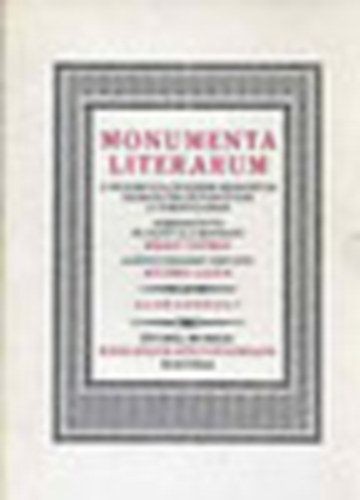 Kir�ly Gy�rgy (�ssze�ll.) - Monumenta Literarum II. sorozat (A k�nyvd�szeket tervezte Kozma Lajos) -12 f�zet �jszer� �llapotban