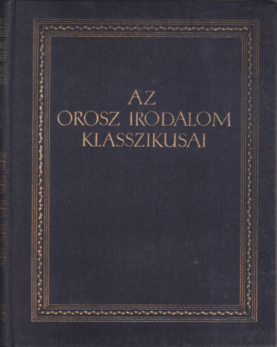 M�velt N�p Tud. K�nyvkiad� - Az orosz irodalom klasszikusai