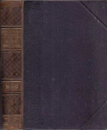 Dr. Mrkus Dezs (szerk.) - Corpus Juris Hungarici - Magyar Trvnytr - 1884-1886. vi trvnyczikkek