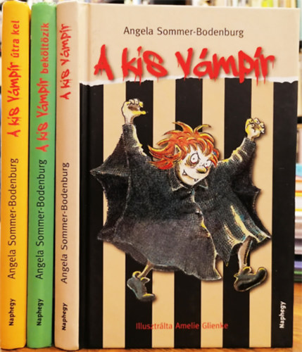 Angela Sommer-Bodenburg - 3 db Angela Sommer-Bodenburg: A kis v�mp�r + A kis v�mp�r bek�lt�zik + A kis v�mp�r �tra kel