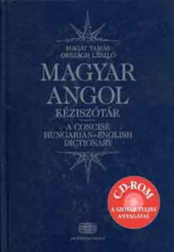 Magay Tams, Orszgh Lszl - Magyar-angol kzisztr - CD-Rom nlkl