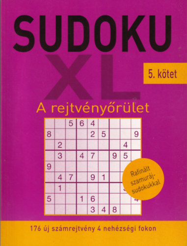 Grbe Tams (ford.) - Sudoku XL - A rejtvnyrlet (5. ktet)