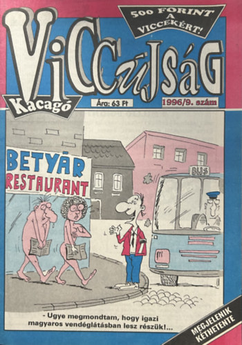 Kacagó Viccújság 1996/9. szám