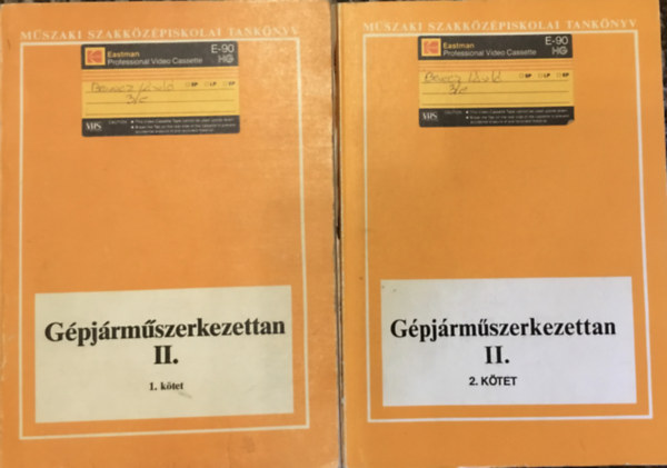 Dr. Antal Gyrgy, Cseh Sndor - Gpjrmszerkezettan II. 1.-2. ktet - Mszaki szakkzpiskolai tanknyv