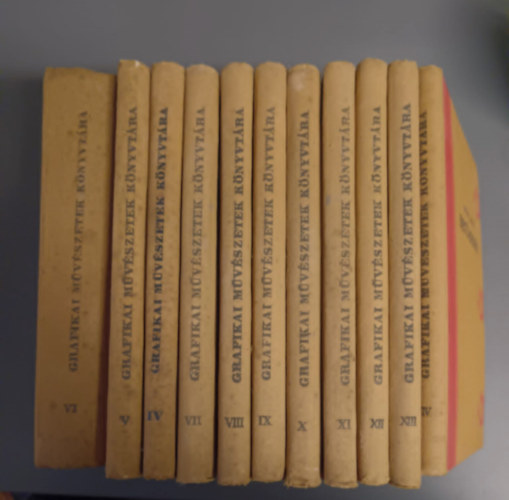 Nov�k L�szl� (szerk.) - Grafikai m�v�szetek k�nyvt�ra VI.-XIV.