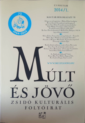 Mlt s jv (zsid kulturlis folyirat 2014/1)