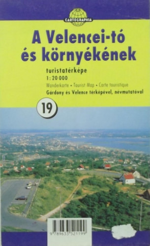 19. A Velencei-t s krnyknek turistatrkpe 1:20 000-1989-es