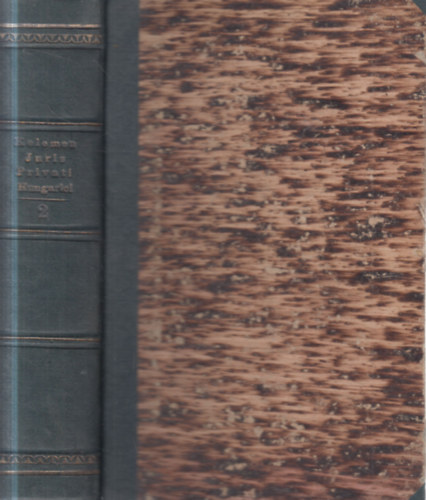 Emericus Kelemen - Institutiones Juris Privati Hungarici II.