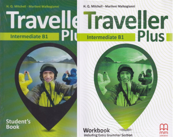 H. Q. Mitchell  - Marileni Malkogianni - Traveller Plus - Intermediate B1 - Student's Book + Workbook (including Extra Grammar Section)