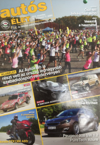 Autósélet- 45. évfolyam 11. szám, 2014. november