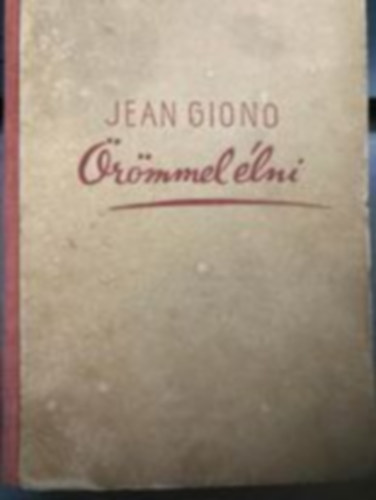 Jean Giono - rmmel lni