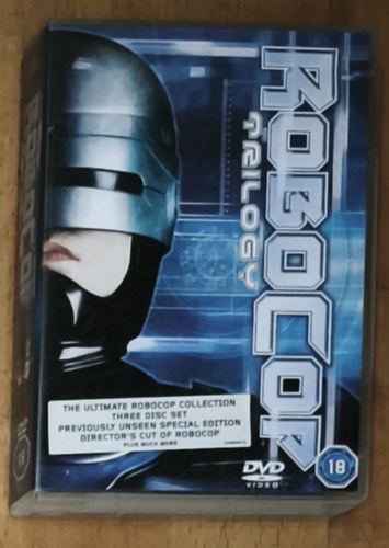 RoboCop Trilogy (Robotzsaru trilógia) DVD