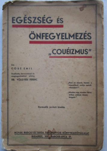 Cou Emil - Egszsg s nfegyelmezs "Couizmus"