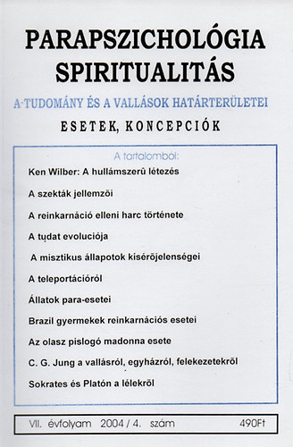Parapszichológia-Spiritualitás 2004/2.