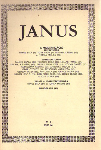 JANUS - A modernizáció - 1988 Tél -V.1