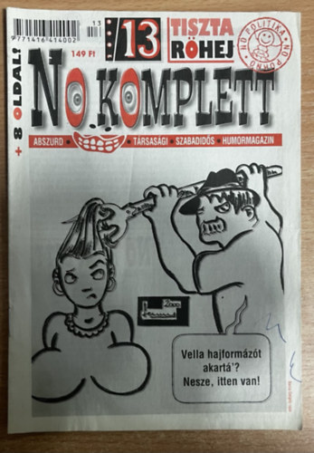 B�r�cz N�ndor (szerk.) - No komplett humormagazin - 2000/13.