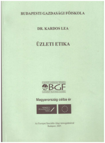Kardos Lea dr. - zleti etika