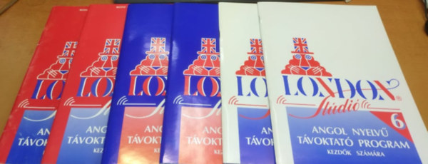 Bediné-Tongori - London Stúdió - Angol nyelvű távoktató program kezdők számára 1-6.