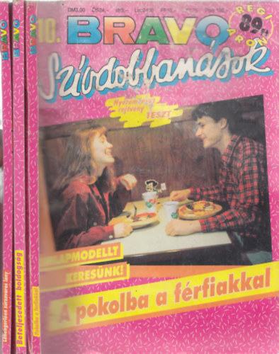 Somfai Jutta (főszerk.) - 3 db BRAVO Szív dobbanások