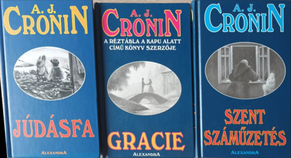 A. J. Cronin - Jdsfa + Gracie + Szent szmzets (3 db)