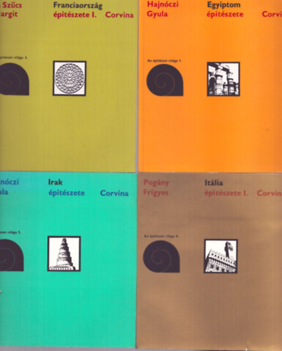 Tbb szerz - 11 ktet Az ptszet vilga sorozatbl