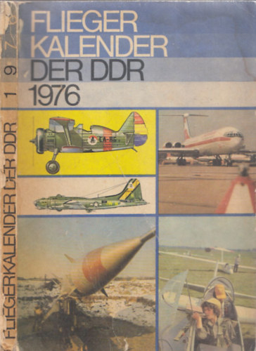 Flieger Kalender der DDR 1976