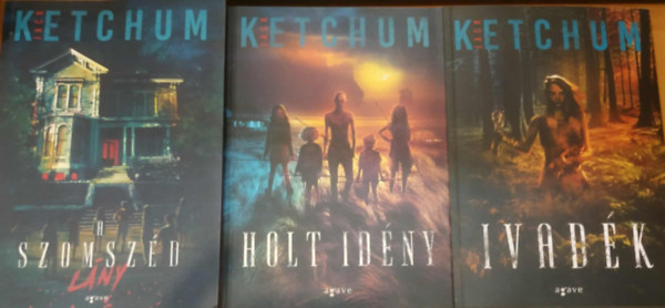 Jack Ketchum - 3 db Jack Ketchum: A szomszd lny + Holt idny + Ivadk