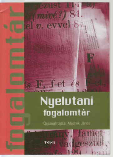 Nyelvtani fogalomtár