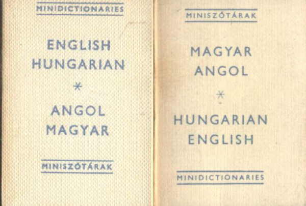 Havas L�via (szerk.) - Magyar-angol, angol-magyar minisz�t�r I-II. (Minisz�t�rak) - Minik�nyvek