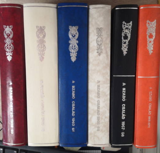 Baróti Géza, Forgács István, Liska Dénes - Szabó Család 1-86 szám, 1959-1970-ig 6 kötetben (teljes)