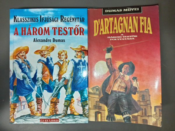 Alexandre Dumas - A Hrom testr + D'artagnan fia - A Hrom testr folytatsa (2m)