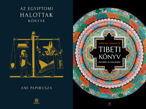 Szögyal Rinpocse - 2 db Halottaskönyv: Az egyiptomi Halottak könyve - Ani papirusza + Tibeti könyv életről és halálról