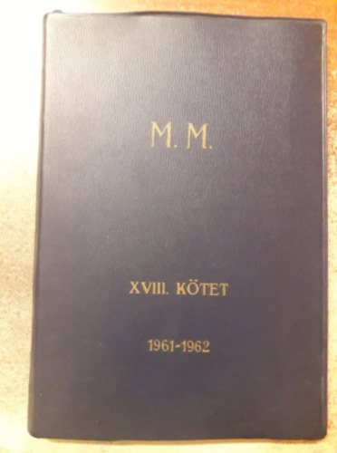 Budapest - Magyar m�nesk�nyv XVIII. 1961-1962