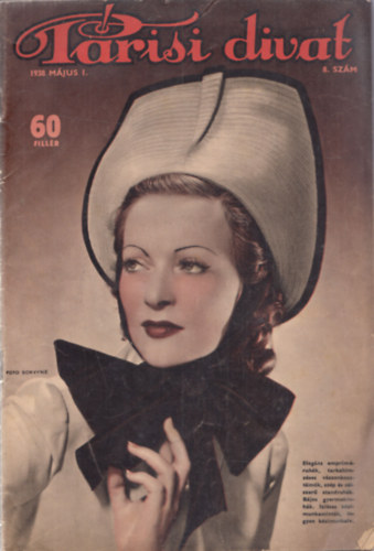 Somfay Margit (szerk.) - Prisi divat 1938. mjus 1. (8. szm)