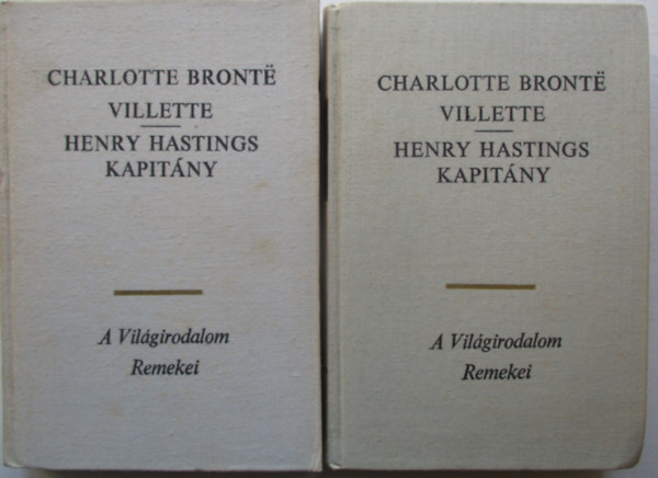 Charlotte Bront - Villette - Henry Hastings kapitny I-II.