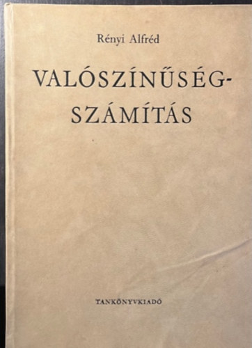 Rnyi Alfrd - Valsznsgszmts
