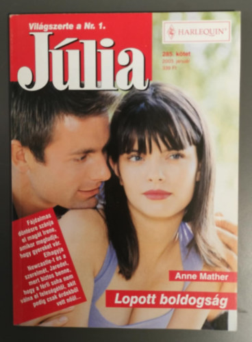 Anne Mather - Lopott boldogsg (Jlia 285. ktet)