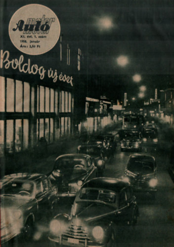 Autó-Motor 1958. XI. évfolyam 1-23. szám (teljes, egybekötve)