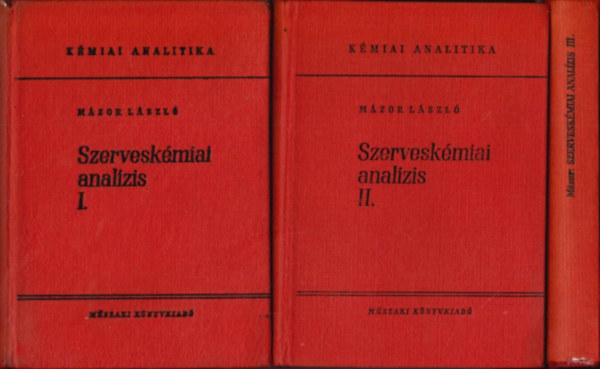 Dr. Mzor Lszl - Szerveskmiai analzis I-III.
