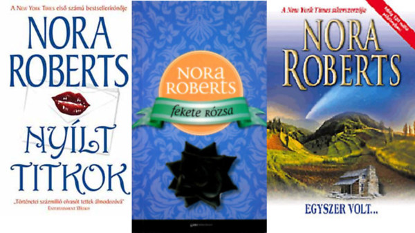 Nora Roberts - Nora Roberts könyvcsomag