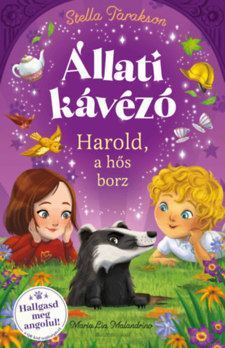 Stella Tarakson - Állati kávézó - Harold, a hős borz