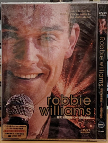Hamilton, Hamish, Robbie Williams - Robbie Williams 2003 (Robin, Weifengtus 2003-as n�metorsz�gi koncert, jap�n kiad�s (1 DVD)
