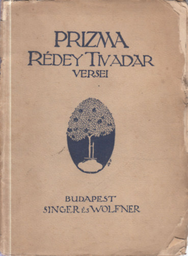Rédey Tivadar - Prizma (versek)- dedikált