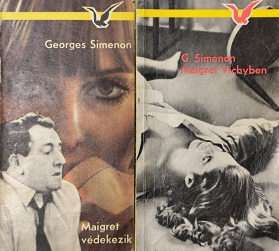 2 db Georges Simenon kötet